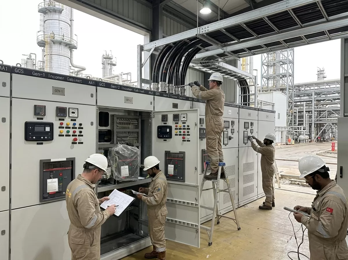 1-Refinery production area